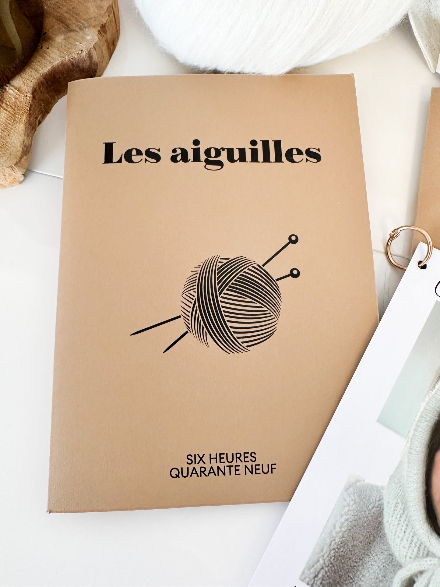 Kit prêt à tricoter - Cagoule Billie