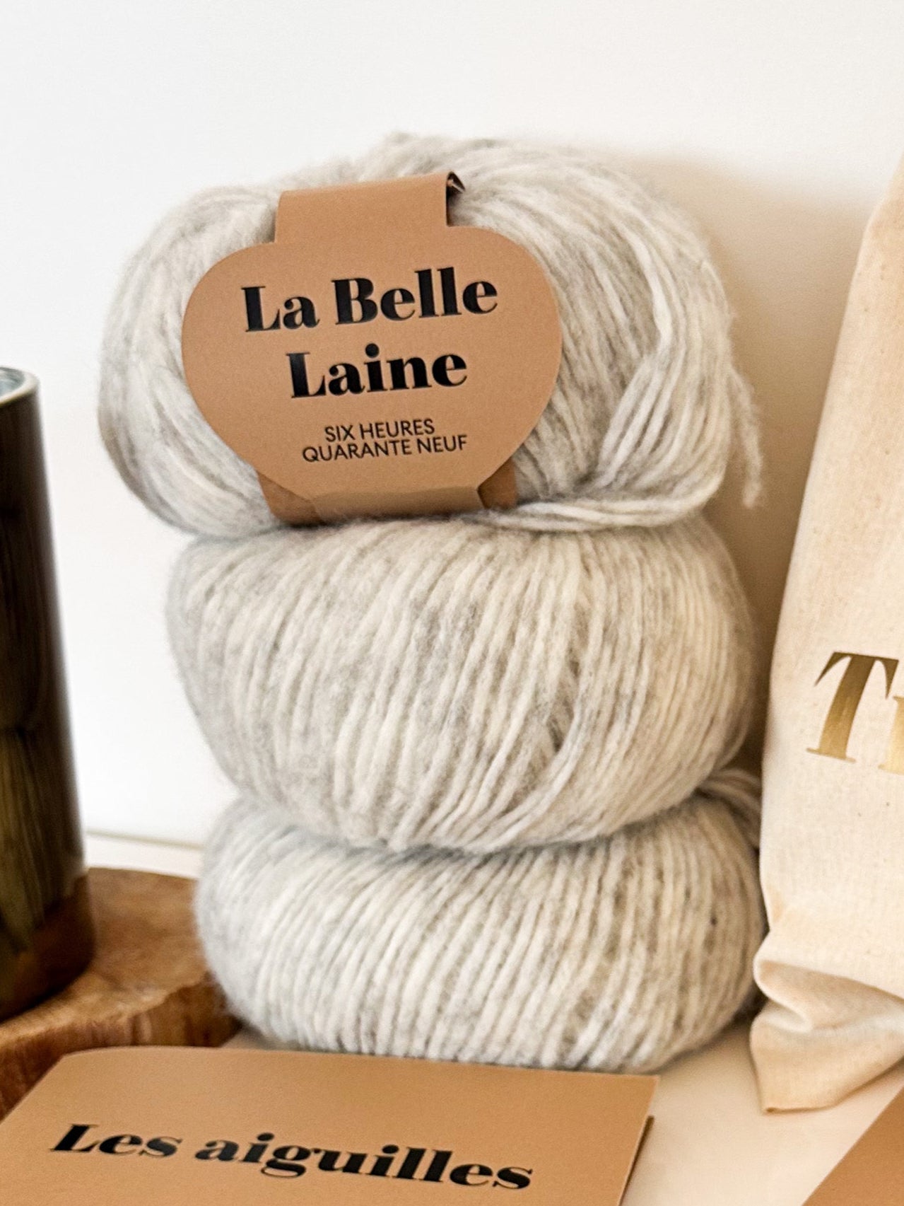 Kit prêt à tricoter - Cagoule Billie
