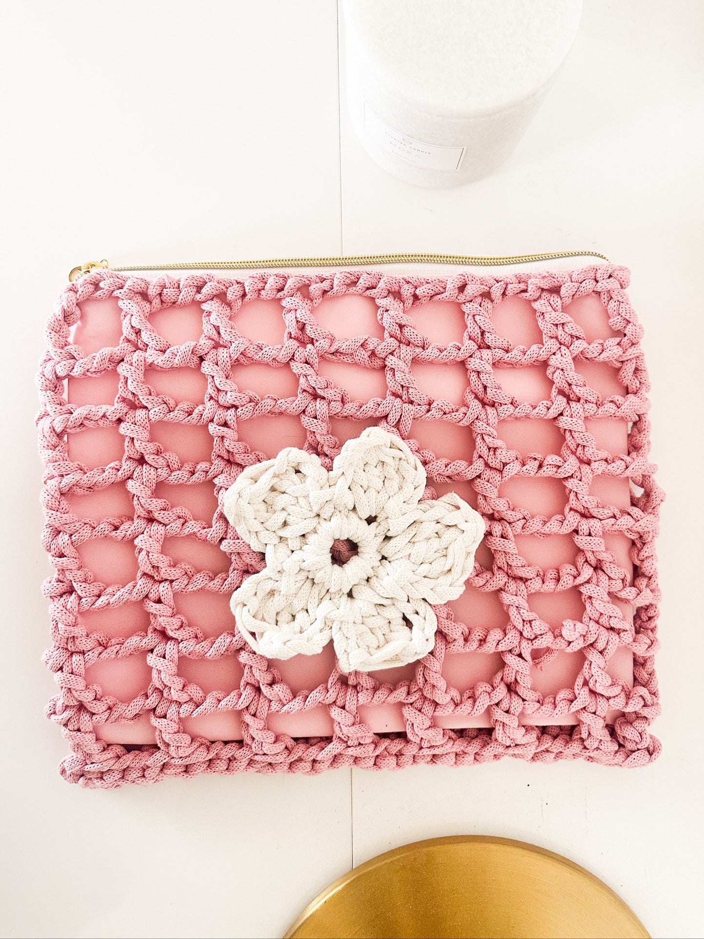 Pochette Louisa Rose et Blanche